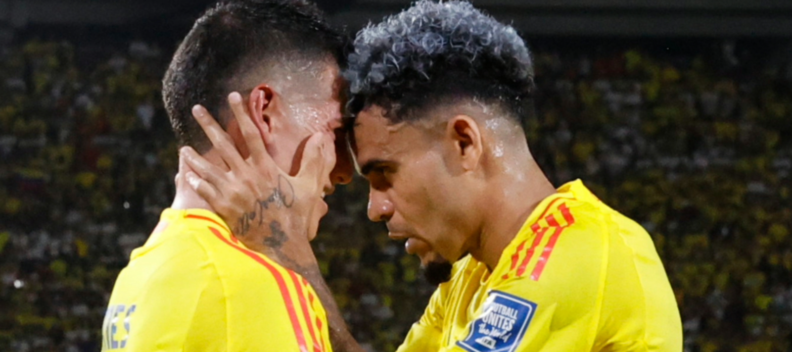 James Rodríguez y Luis Díaz, la dupla en la que Colombia deposita sus sueños mundialistas